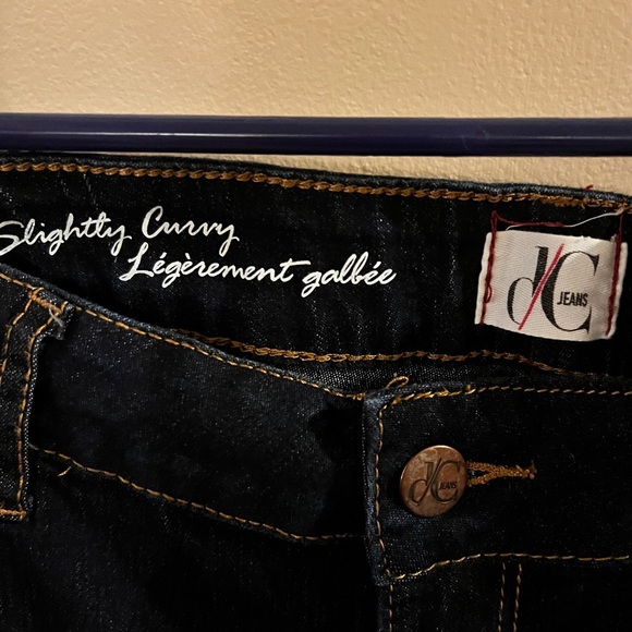 Dark Denim Slightly Curvy Jeans - Picture 3 of 6